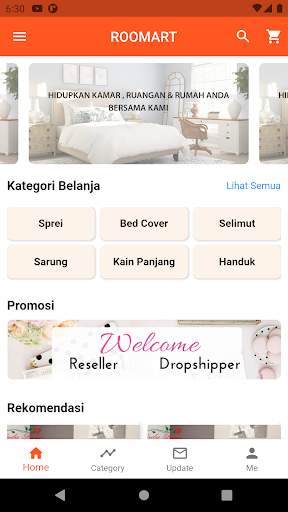 Android application Roomart screenshort