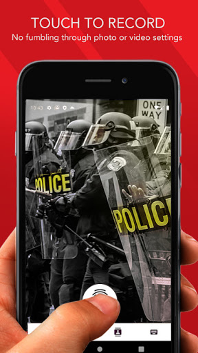 Android application MEBI - Mobile Emergency Broadc screenshort