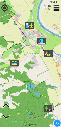 Android application Offline Map for Trip Lt. screenshort