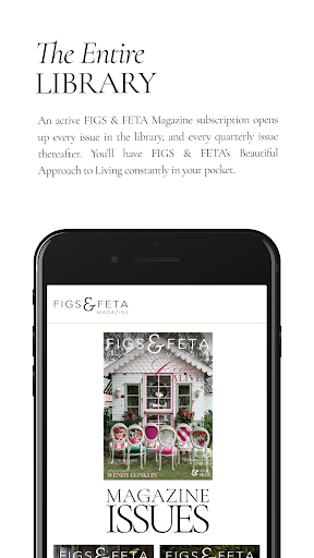 Android application FIGS & FETA Magazine screenshort