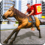 Cover Image of Tải xuống Mounted Horse Pizza Delivery  APK