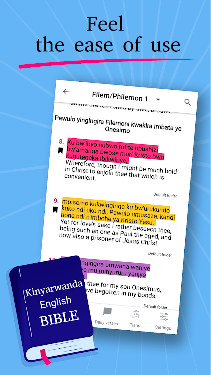 Kinyarwanda English Bible - 1.0.4 - (Android)