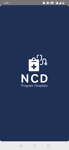 Android application NCD Program Hospitals screenshort