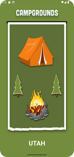 Android application Utah Campgrounds screenshort