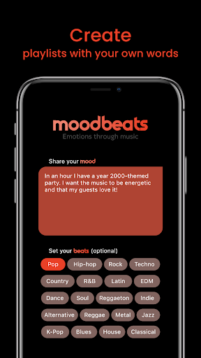 Moodbeats Screen 3