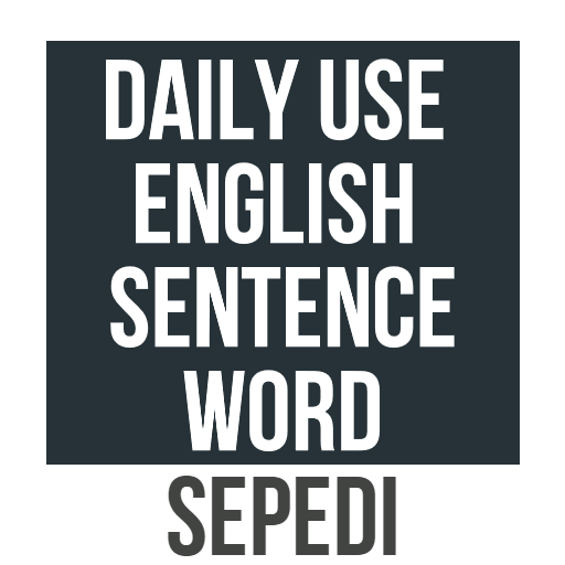 Learn English In Sepedi logo