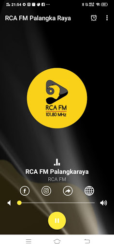 Android application RCA FM Palangka Raya screenshort