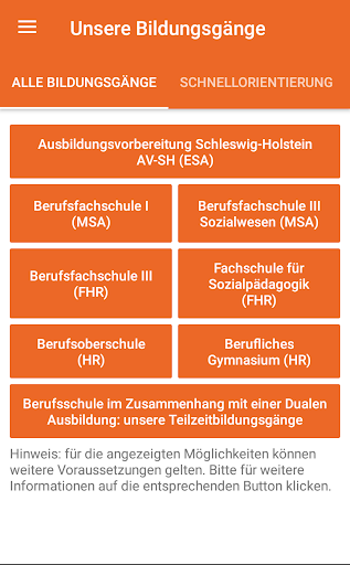 Android application BBZ Plön screenshort