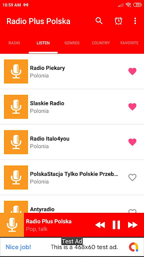radio plus polska App PL Screen 3