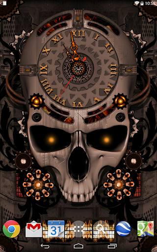 Download Steampunk Clock Live Wallpaper Apk For Android Apktume Com