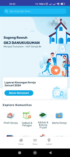 MyGereja GKJ Danukusuman Screen 2