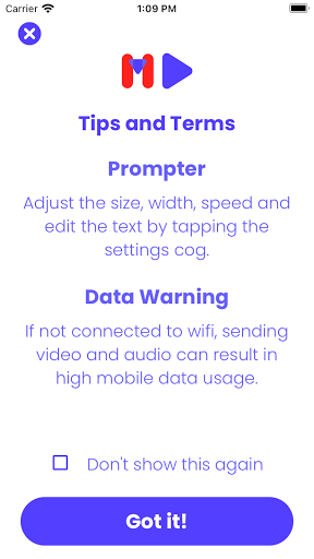 MicDropp Screen 2