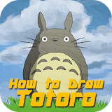 How To Draw Totoro icon