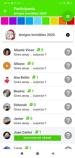 My Secret Santas Gift Exchange Screen 3