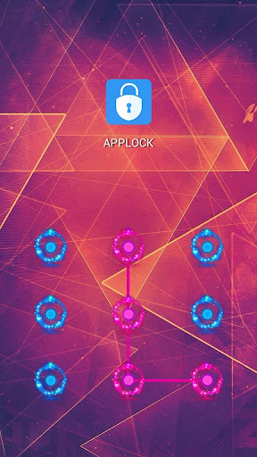 Android application AppLock Theme Colorful Light screenshort