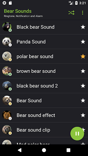 Bear Sounds Screen 2