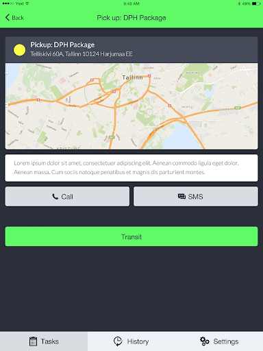 GSMtasks Screen 2