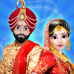 Cover Image of Tải xuống Trò chơi trang điểm và nghi lễ đám cưới Punjabi  APK