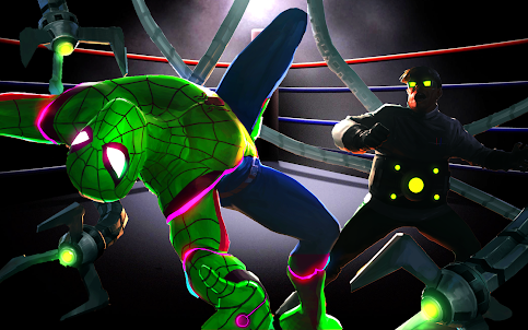 Spinnen-Ringkämpfer-Spiele 3D