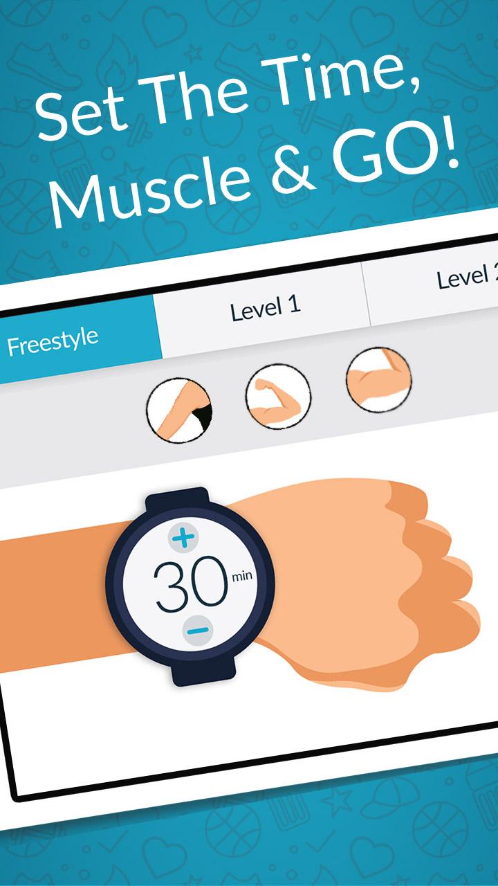 Android application Arm Fitness: Bicep & Triceps screenshort