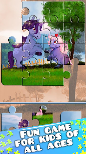 Little Pony Kids Puzzle Games