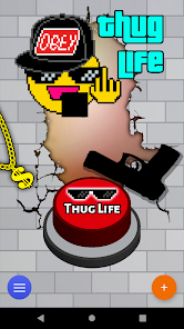 Captura de Pantalla 3 Thug Life Botón meme de broma android
