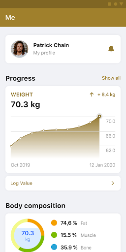 Health Fitness Club Screen 3