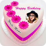 Cover Image of Download Name Photo On Birthday Cake 8.5.9 APK