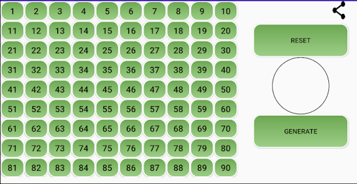 HousieTambola Number Generator Screen 2