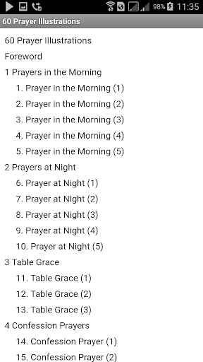 Prayer Illustrations Screen 2