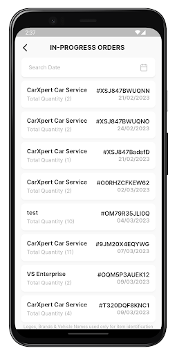 App screenshot