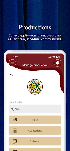 Show Up Theatre Management Screen 3