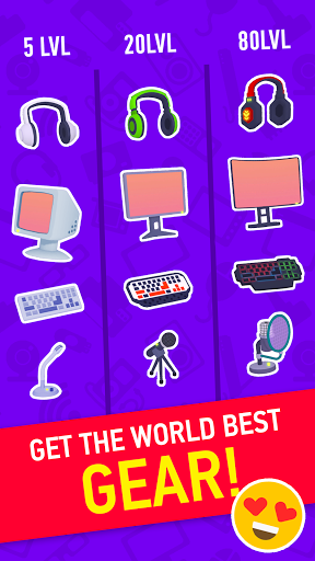 Idle Streamer - Tuber game - Simulation - games