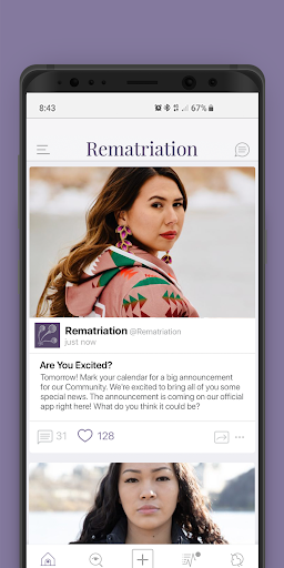 Android application Rematriation screenshort
