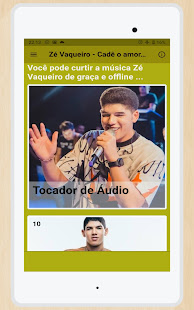 Zu00e9 Vaqueiro - Cadu00ea o amor 2021 ( MP3 Offline ) 1.0.0 APK screenshots 10