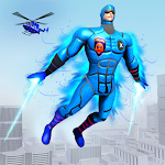Cover Image of 下载 Police Robot Rope Hero Game 3d  APK