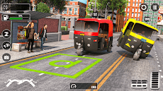 シティトゥクトゥク人力車ゲーム 3Dのおすすめ画像3