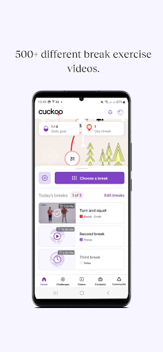 Cuckoo App Screen 2