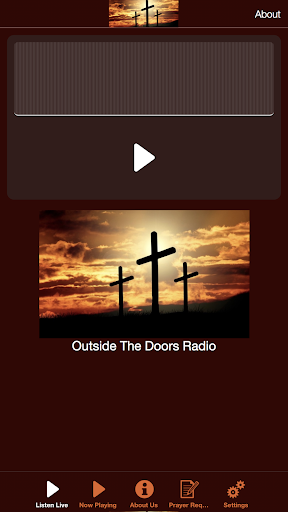 Android application Outside The Doors Radio screenshort