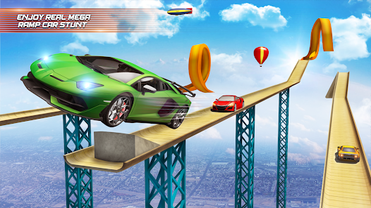 Jogo Mega Ramp Stunt Cars no Jogos 360