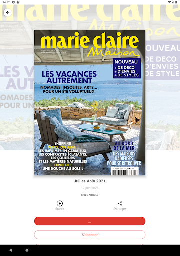 Marie Claire Maison Screen 2