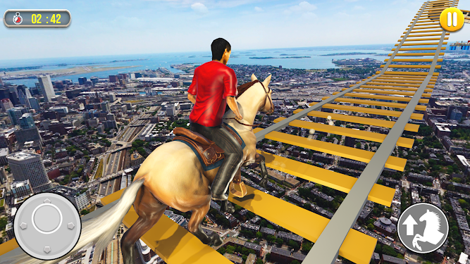 #1. Mega Ramps : Horse Showjumping (Android) By: VTD Gamers