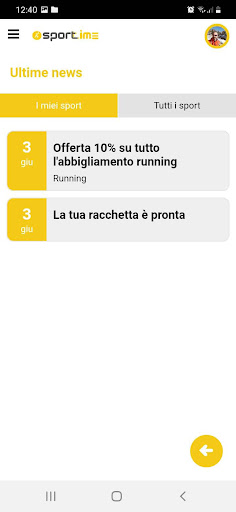 SportTime Screen 3