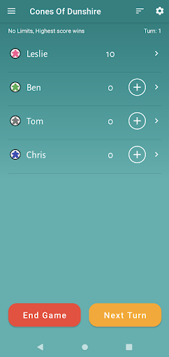 Keepr - A Score Keeping App Screen 3