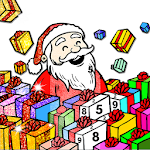Cover Image of Download Christmas Gliter Coloring Book  APK