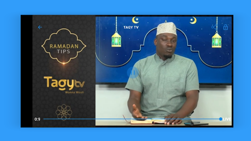 Android application Blue tv uganda,news & sports screenshort