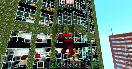 Spider MAN Mod Minecraft Skins