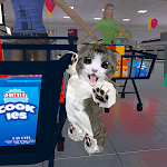 Cover Image of Скачать Kitten Cat Craft: Destroy Super Market Ep2  APK
