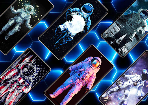 Android application Astronaut Wallpaper screenshort