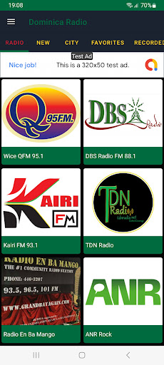 Dominica Radio Screen 2